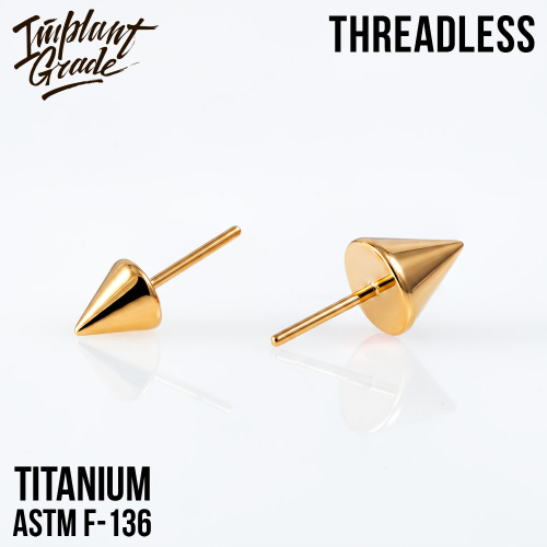 Топ Cone Gold безрезьбовой фото 2